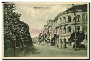 Postcard Old Frantiskovy Lazne Parkhotel