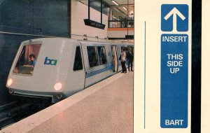 Trains - BART, Lake Merritt Station, California