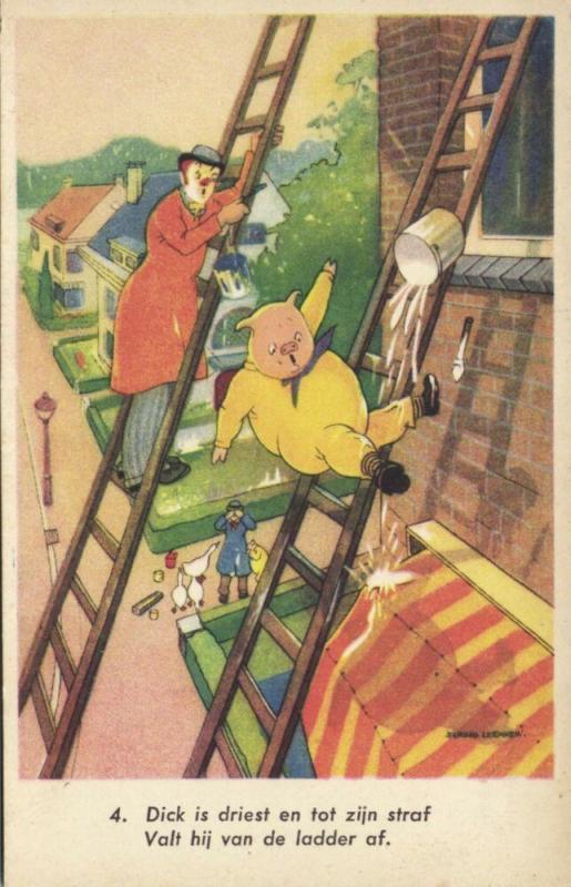 Clown Goose Pig Boar, House Painter (1940s)