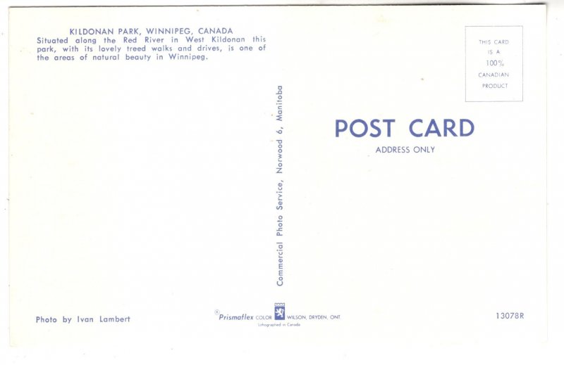 Kildonan Park, Winnipeg Manitoba