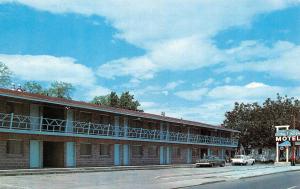 PENDLETON, OR Oregon LONGHORN MOTEL Roadside UMATILLA CO c1950's Chrome Postcard