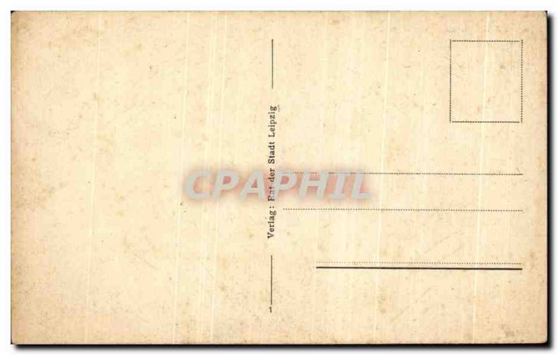 Old Postcard Neues Rathaus Leipzig