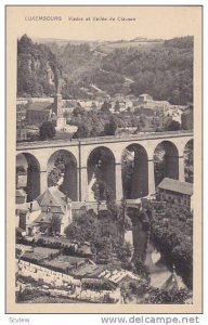 Viaduc Et Vallee De Clausen, Luxembourg, 1900-1910s