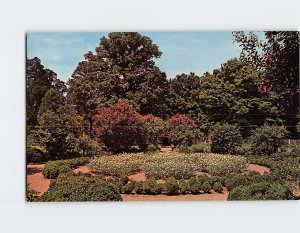 Postcard The Garden, The Hermitage, Nashville, Tennessee