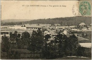 CPA La Courtine Vue Generale du Camp FRANCE (1050492)