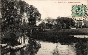 CPA MELUN Vue sur l'Almont (1299887)