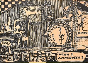 ac3573 - AUSTRIA - Postcards VINTAGE POSTCARD - Vienna ADVERSTISING Jazz!-