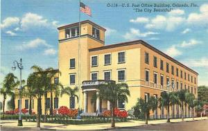 FL, Orlando, Florida, Post Office Building, Curteich No. 2B-H369