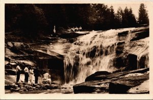 Poland Krkonoše Harrachov Vodopád Mumlavy Vintage RPPC C147