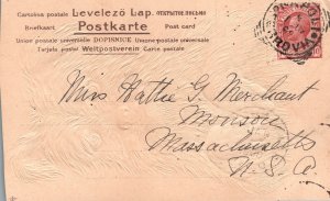 Yorkshire Terrier Energetic & Affectionate Dog Animal Artwork Vintage Postcard