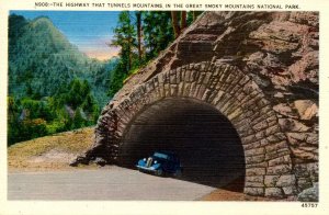 Great Smoky Mountains Nat'l Park - Newfound Gap Highway Tunnel