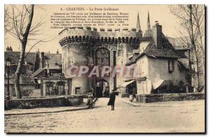 Old Postcard Chartres La Porte Guillaume