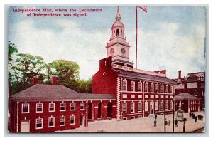 Independence Hall Philadelphia Pennsylvania PA UNP DB Postcard P24