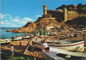 Spain Costa Brava Tossa de Mar Vintage Postcard BS.26