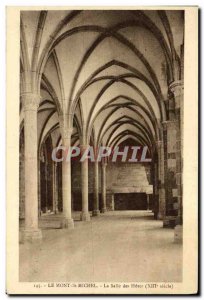 Old Postcard Mont St Michel La Salle Breakfast