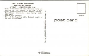 New Jersey, Atlantic City - Captain Starn's Restaurant - [NJ-220]