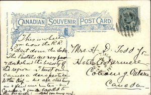 Temagami Ontario ON Starting Point Temagami District c1910 Postcard