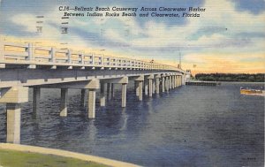 Bellair Beach Causeway Across Clearwater Harbor Indian Rocks FL