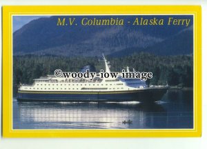 FE0320 - Alaska Ferry - Columbia - postcard