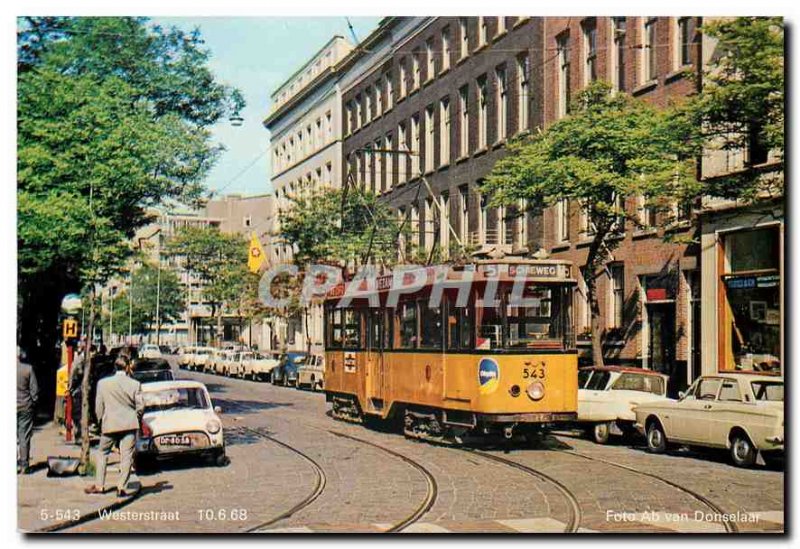 Postcard Modern Westerstraat 06/10/68