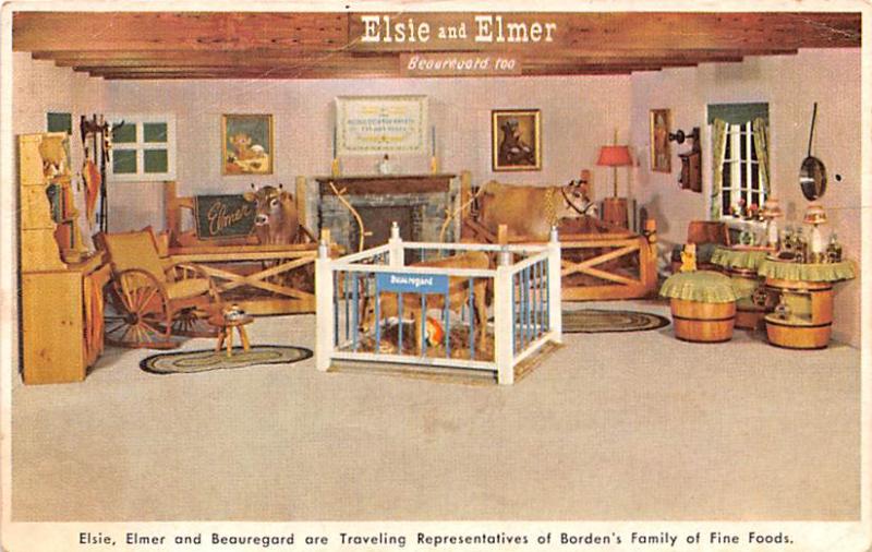 Elsie and Elmer Advertising Unused 