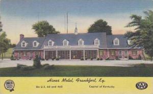 Kentucky Frankfort Hines Motel