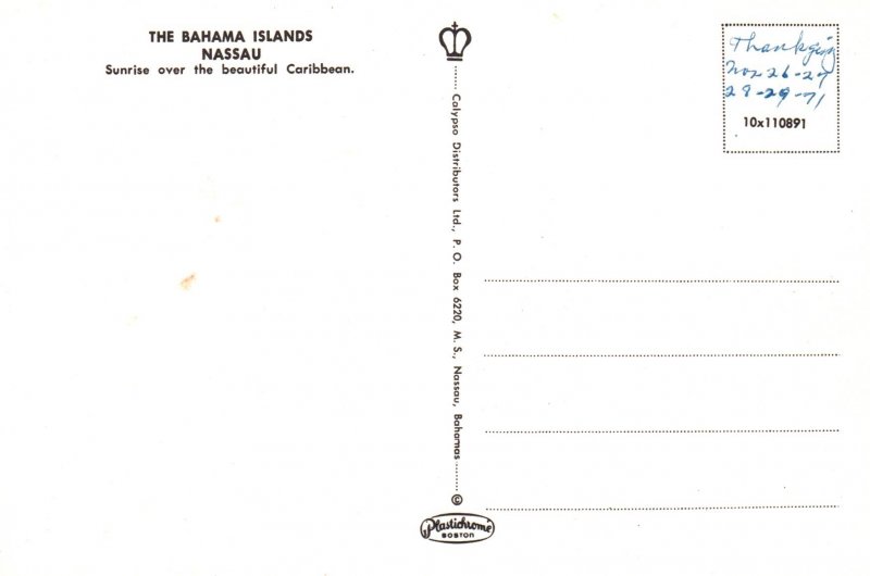 Sunrise,Nassau,Bahamas BIN