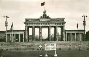 Germany, West Berlin, Achtung, City View, Lot of 2, RPPC