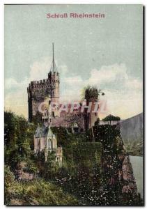 Old Postcard Schloss Rheinstein