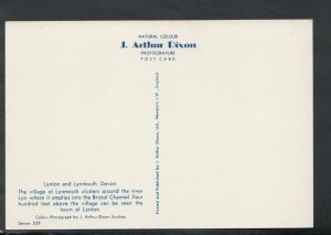 Devon Postcard - Lynton and Lynmouth     T4722
