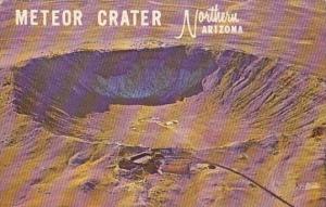 Arizona The Great Meteor Crater 1969