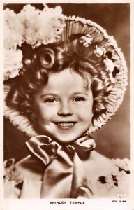 Shirley Temple View Postcard Backing 