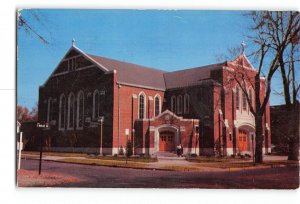 Lansing Michigan MI Postcard 1958 Church of the Resurrection