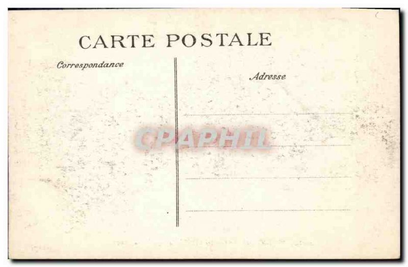 Postcard Old Burial Paul Deroulede February 3, 1914 The hearse departing from...