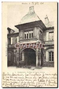 Postcard Old Police Detective Mills gendarmerie Pavilion of & # 39ancien castle