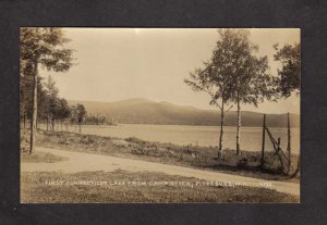 NH 1st Conn Lake Camp Otter Pittsburg New Hampshire Real Photo Postcard RPPC RP