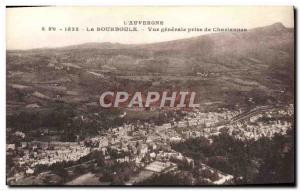 Old Postcard L & # 39Auvergne La Bourboule Vue Generale taken Charlannes