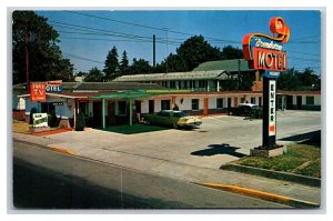 Broadway Motel Eugene Oregon OR UNP Chrome Postcard K16