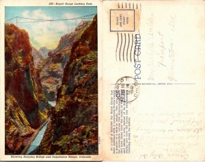 Royal Gorge, Hanging Bridge and Suspension Bridge, Colorado (17992