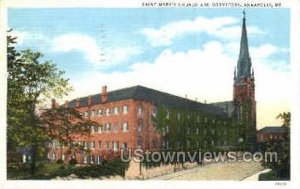 Saint Mary's Church in Annapolis, Maryland