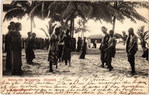 PC SOUSSE DANSE DES MAYUMBES BELGIAN CONGO (a30833)