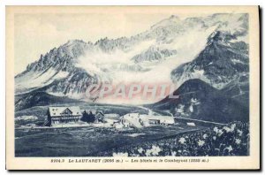 Postcard Old Lautaret (2055 m) Hotels and Combeynot