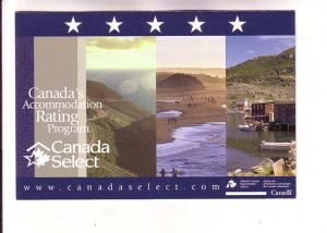 Canada's Accommodation Rating Program Postcard, Atlantic Provinces