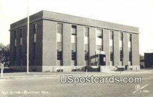 Real Photo Post Office - Riverton, Wyoming