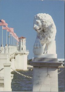 America Postcard - St Augustine, Florida, The Bridge of Lions  RR17545
