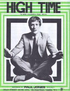 High Time Paul Jones 1960s Sheet Music