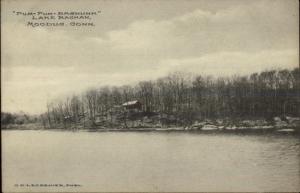 Moodus CT Lake Bashan Pum-Pum-Bashunk c1910 Postcard