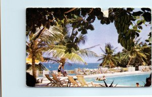 M-25695 Swimming Pool Tower Isle Hotel Ocho Rios Jamaica