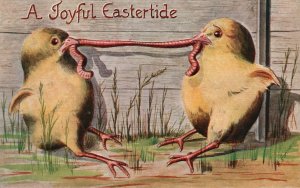 Vintage Postcard 1911 A Joyful Eastertide Holiday Easter Special Celebration