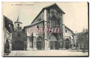 Old Postcard Chambery La Cathedrale